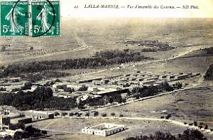 Marnia - Casernes - Vue ensemble - 1910
